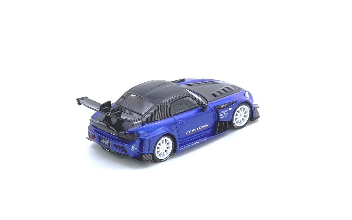 INNO64 1/64 HONDA S2000 J'S RACING Blue IN64-S2000JS-BLUE