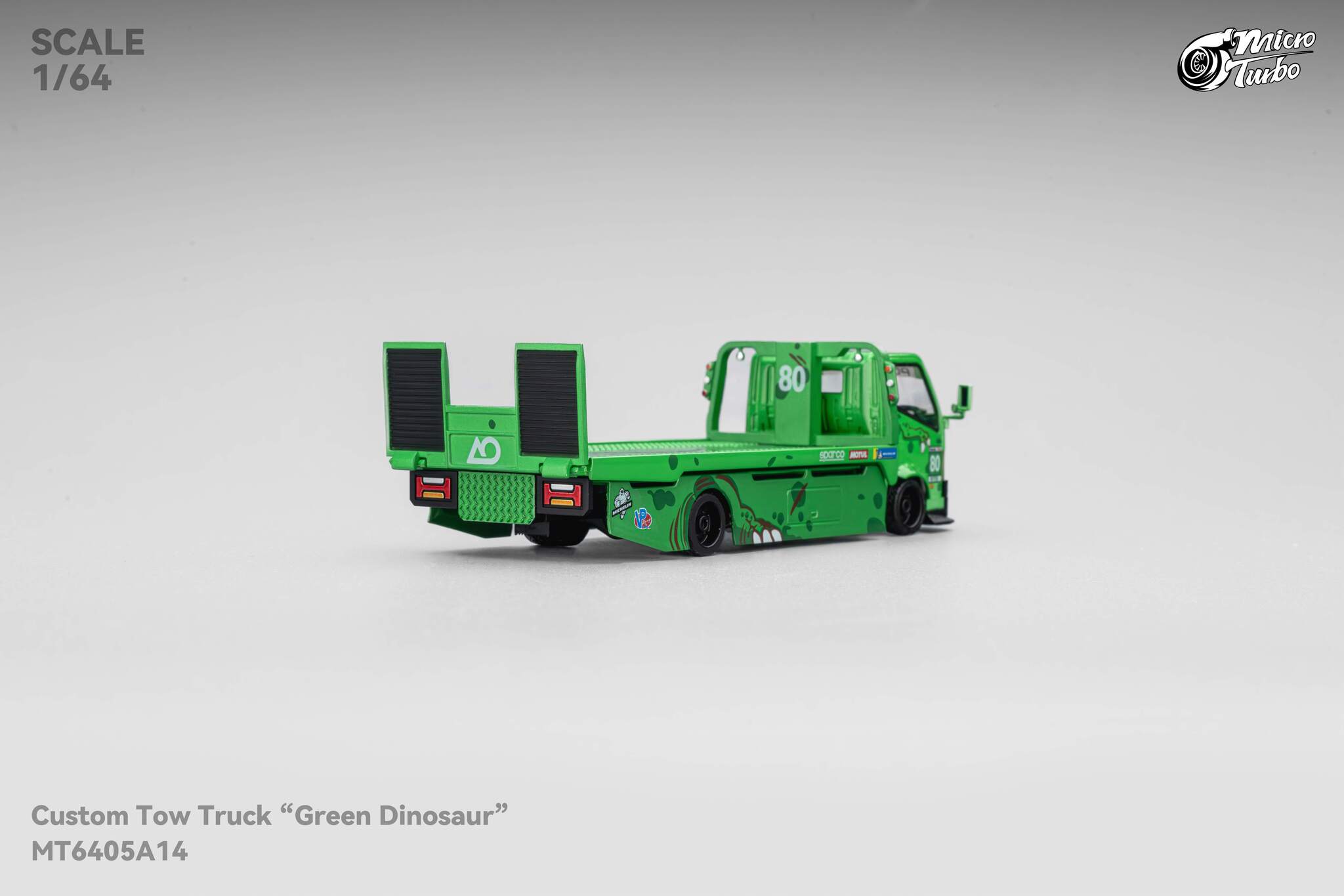 Mega Gear 1/64 Custom Hauler Green Dino Rexy