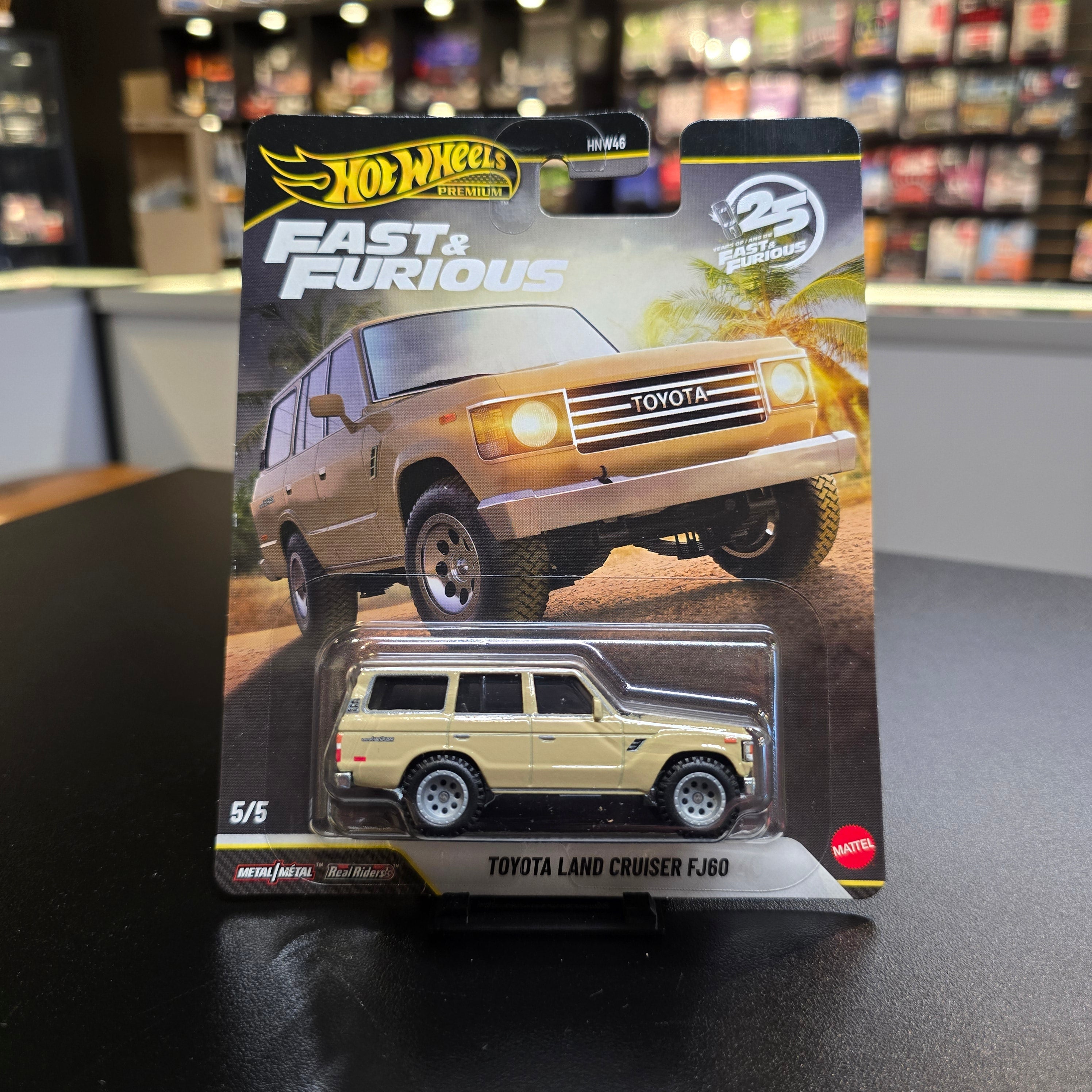 Hot Wheels 25 Years of Fast and Furious Toyota Land Cruiser FJ60