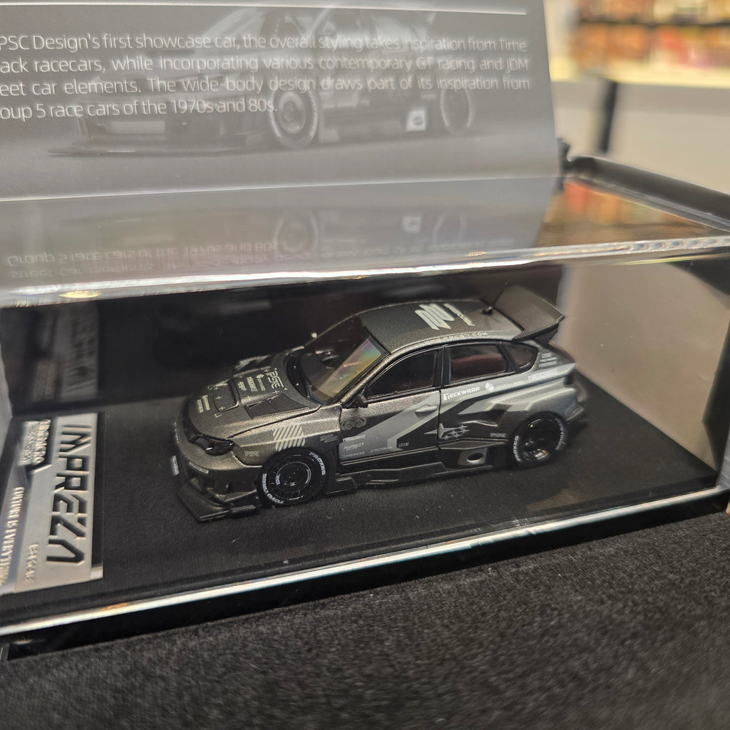TimeMicro × PSC DESIGN
1:64 Impreza "Raider“ of the gray stripe painted replica car model