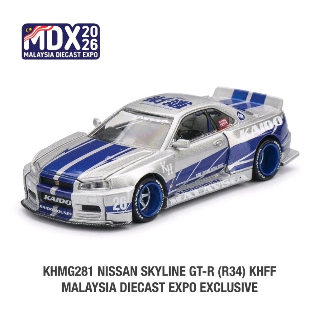 Kaido House Malaysia Event Nissan Skyline R34 KHMG281
