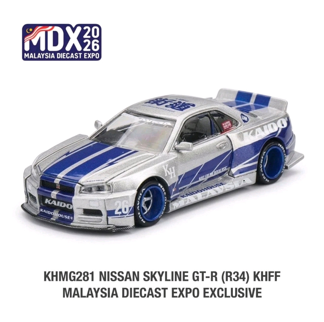 Kaido House Malaysia Event Nissan Skyline R34 KHMG281