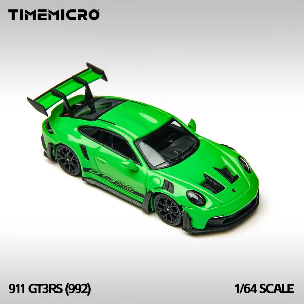 TimeMicro 1:64 Porsche 911 (992) GT3 RS Green