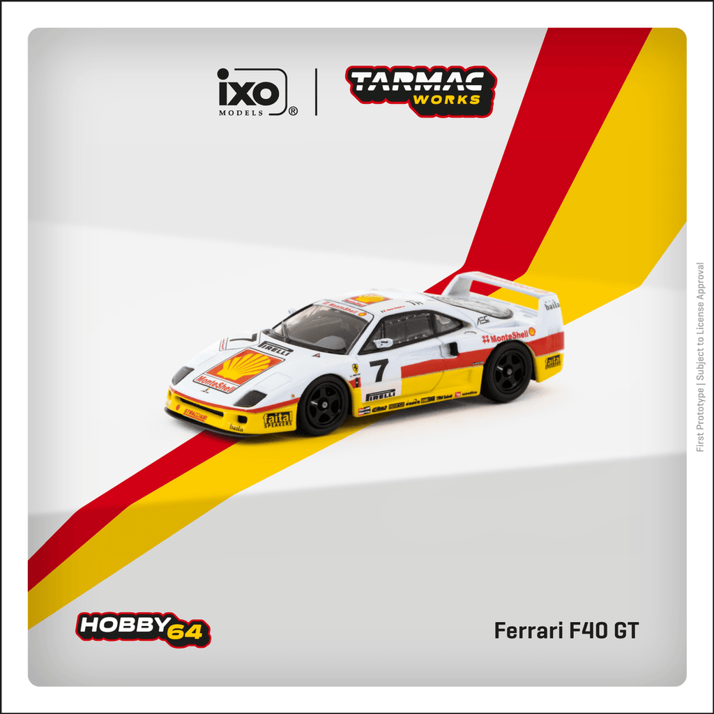 Tarmac Works 1:64 Ferrari F40 GT Italian GT Championship 1993 Marco Brand