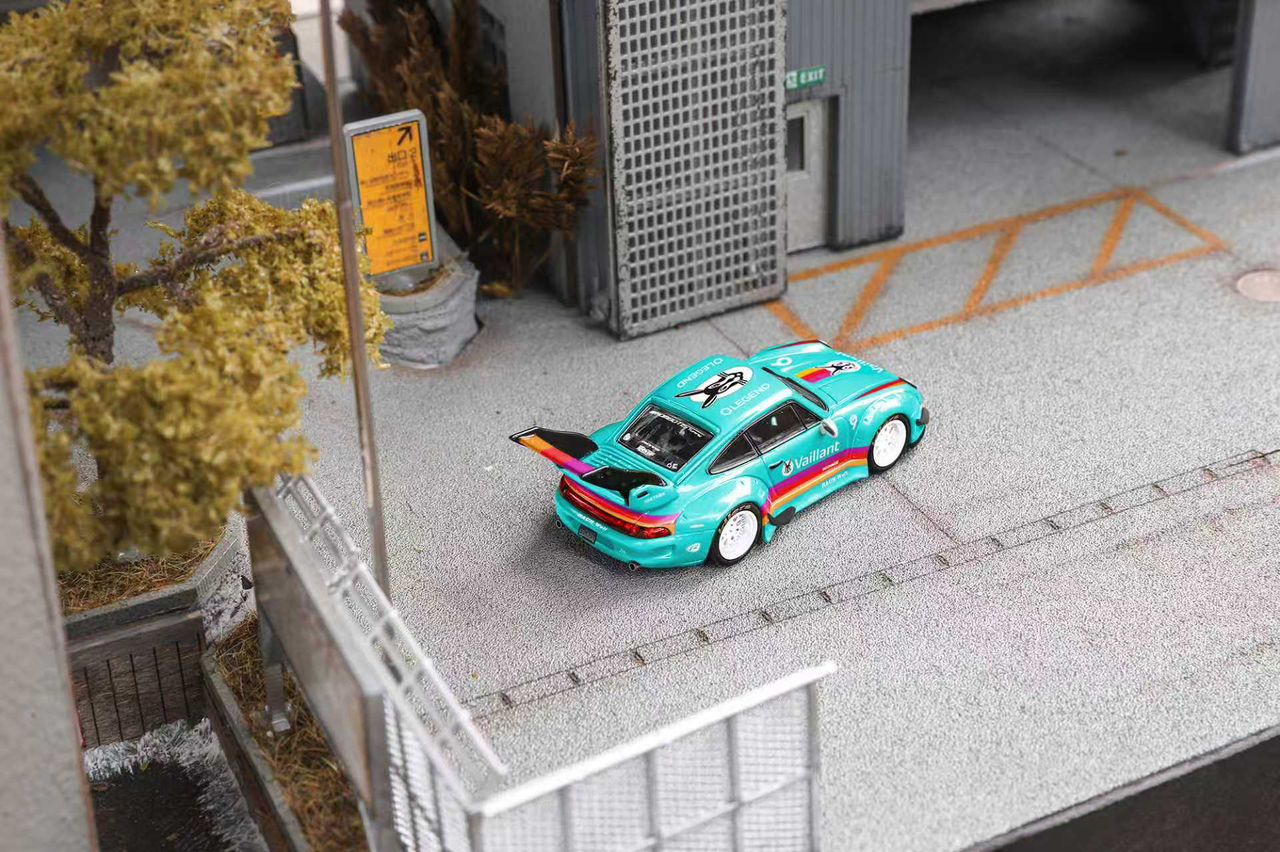 Star Model 1:64 Rauh-Welt Widebody Modified RWB 993 Vaillant #9 High Tail