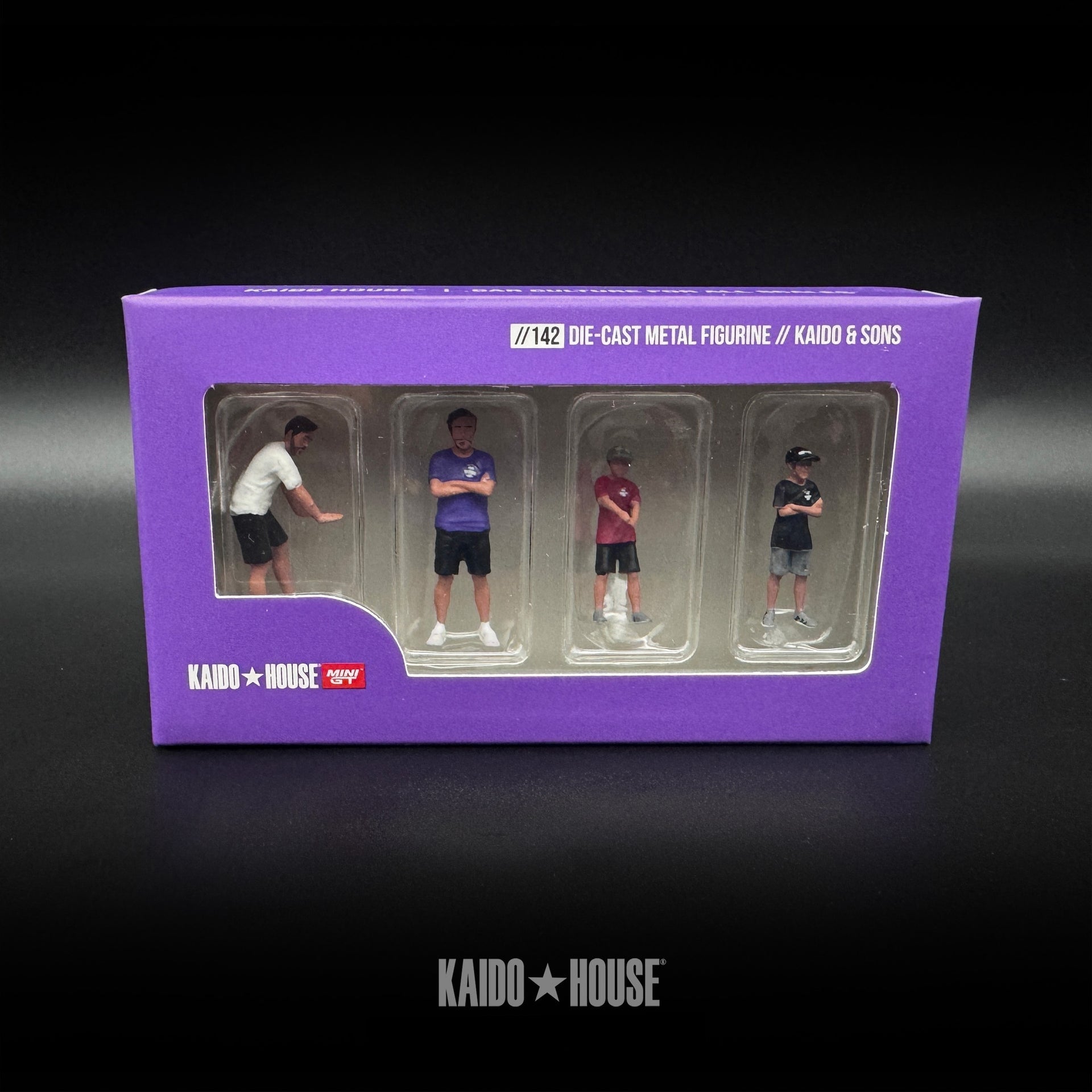 Kaido House x Mini GT 1:64 Kaido & Sons Figure Set V2