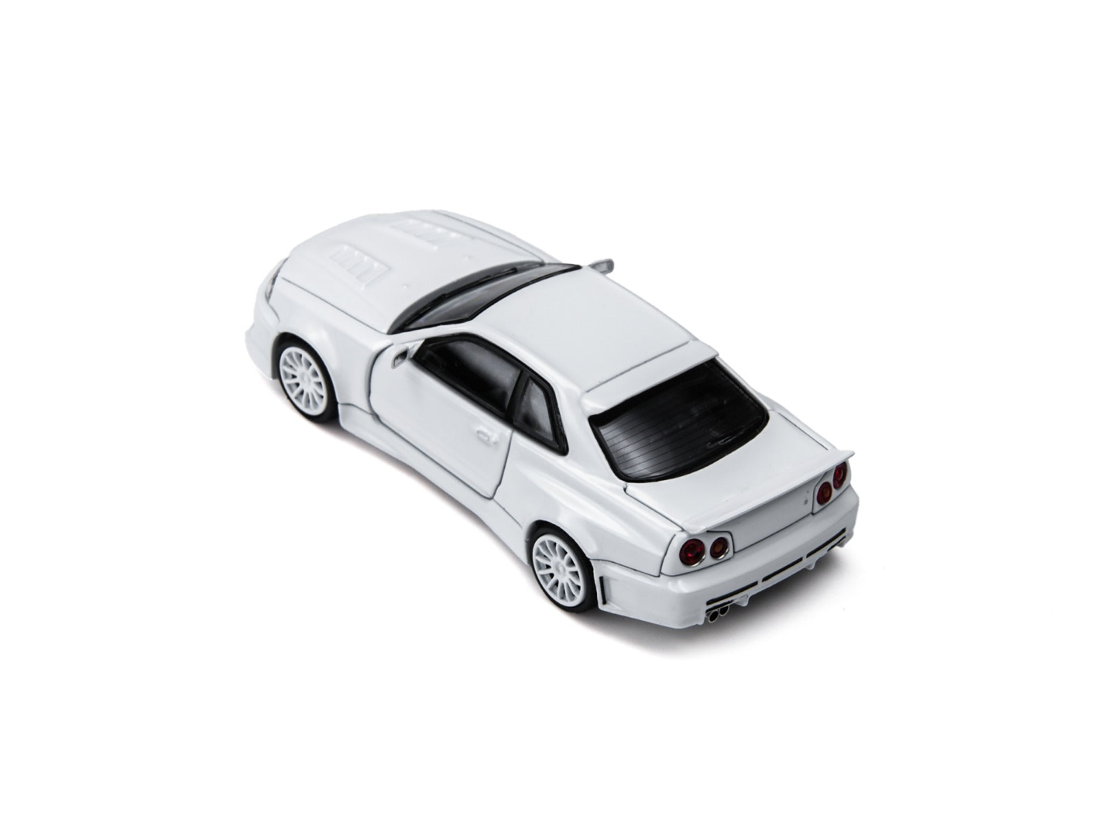 TimeMicro × PSC DESIGN
1:64 R34 "Smilodon" White Engineer Edition Realistic Alloy Car Model