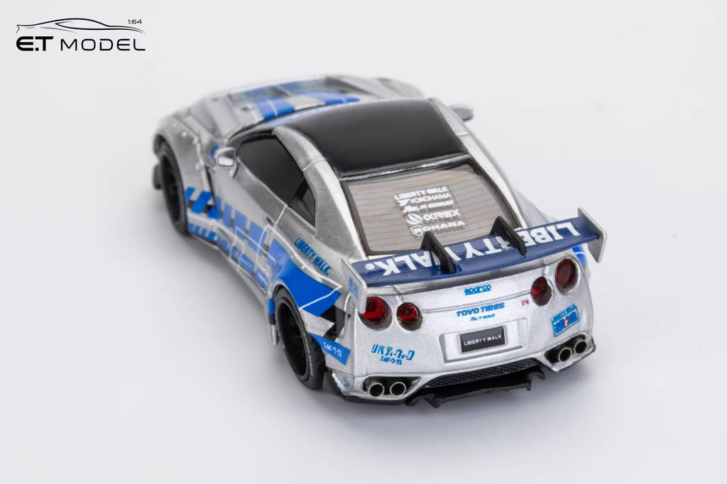 ET Model x Model Collect MC 1:64 GT-R R35 LB Widebody Modified 1.5 Version Diecast Model