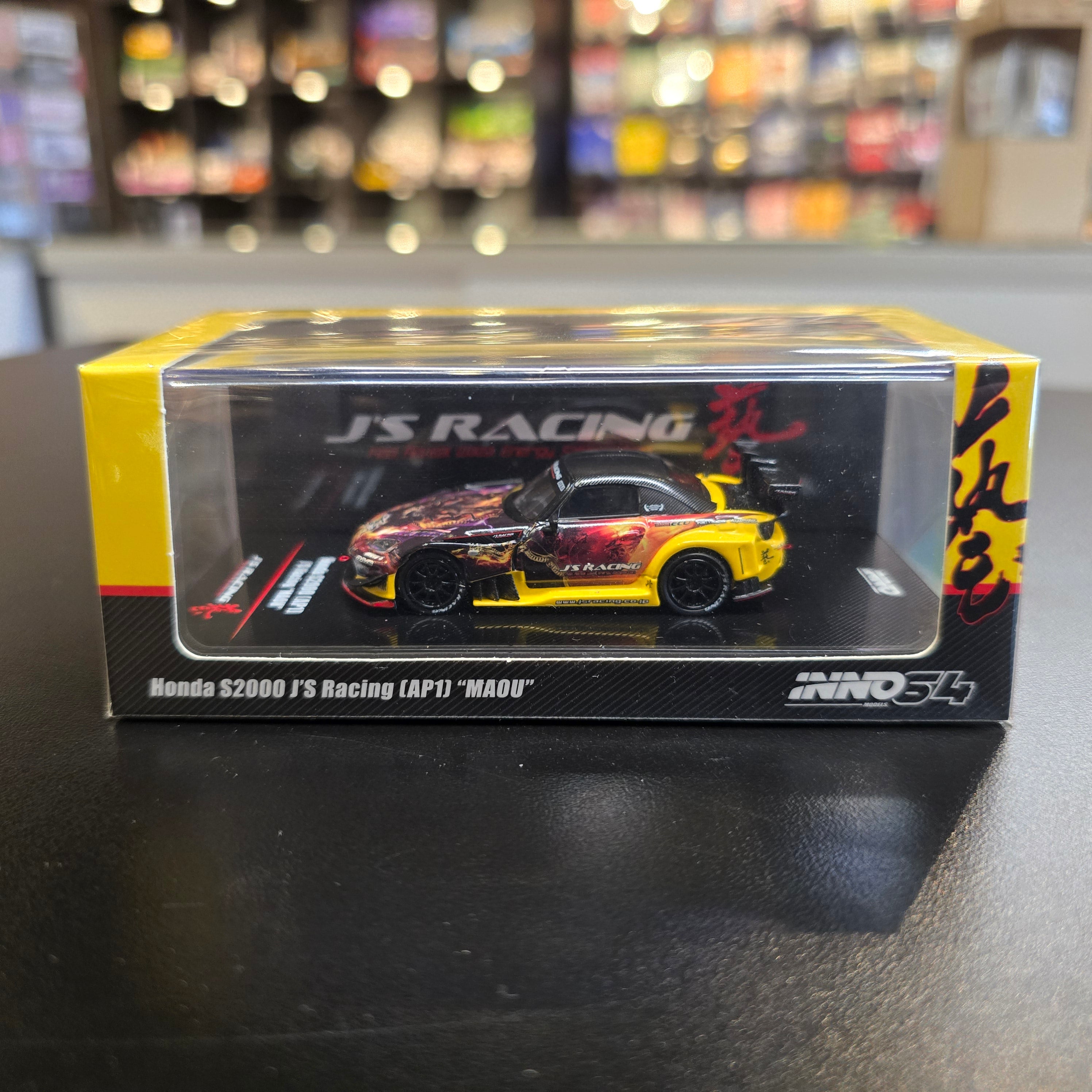 INNO64 1/64 HONDA S2000 J'S RACING (AP1) "MAOU" IN64-S200JS-MAOU