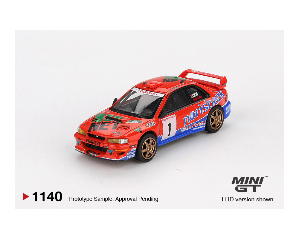 Mini GT 1:64 Subaru Impreza WRC97 #1 1999 DRM Champion 1140
