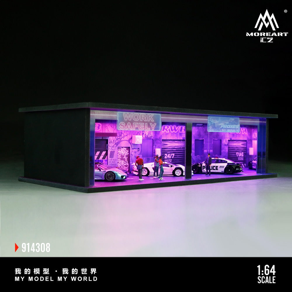 MoreArt 1:64 Cyberpunk Series 06 Scene Diorama