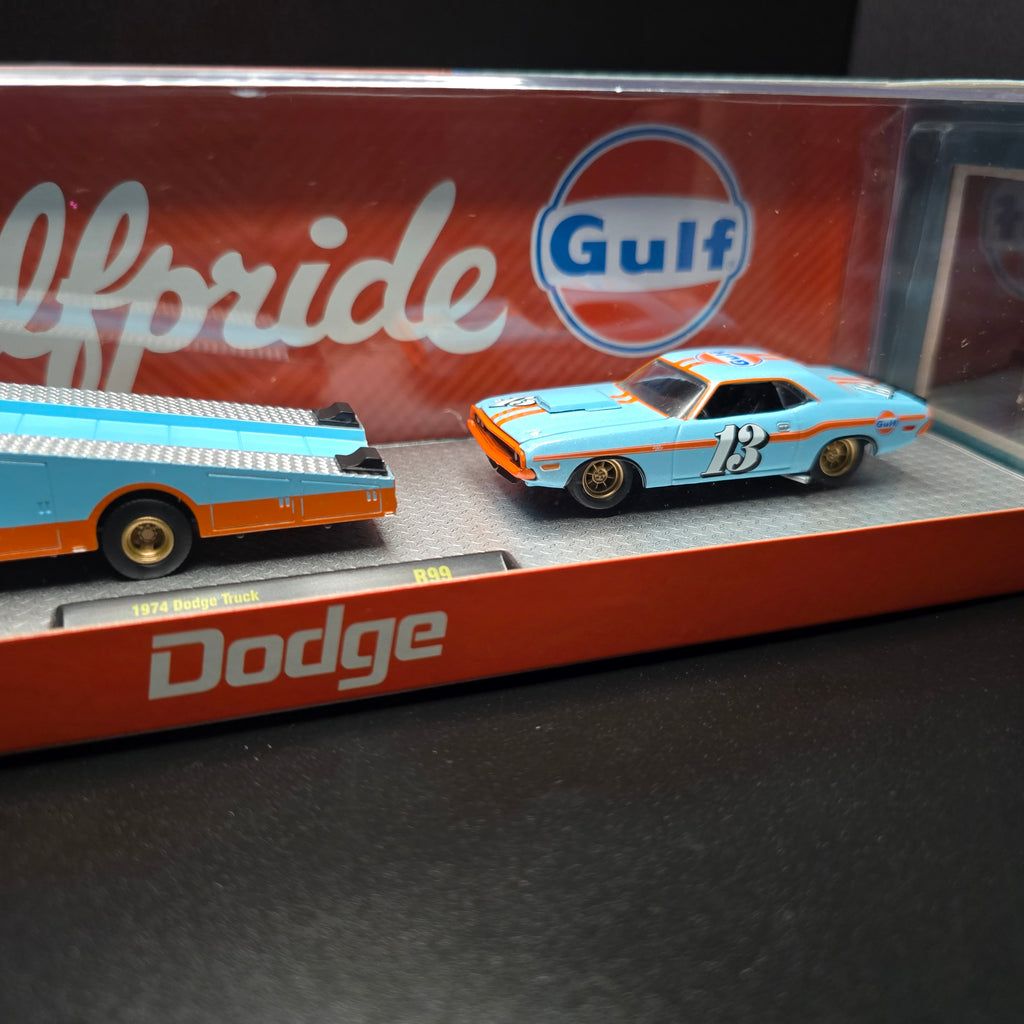 M2 Machines 1974 Dodge Truck & 1970 Dodge Challenger T/A R99