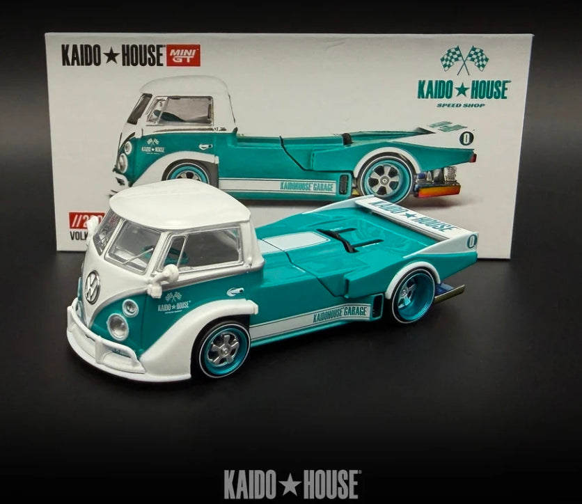 Kaido House Volkswagen T1 KAIDO WORKS V1 – Turquoise/White #220