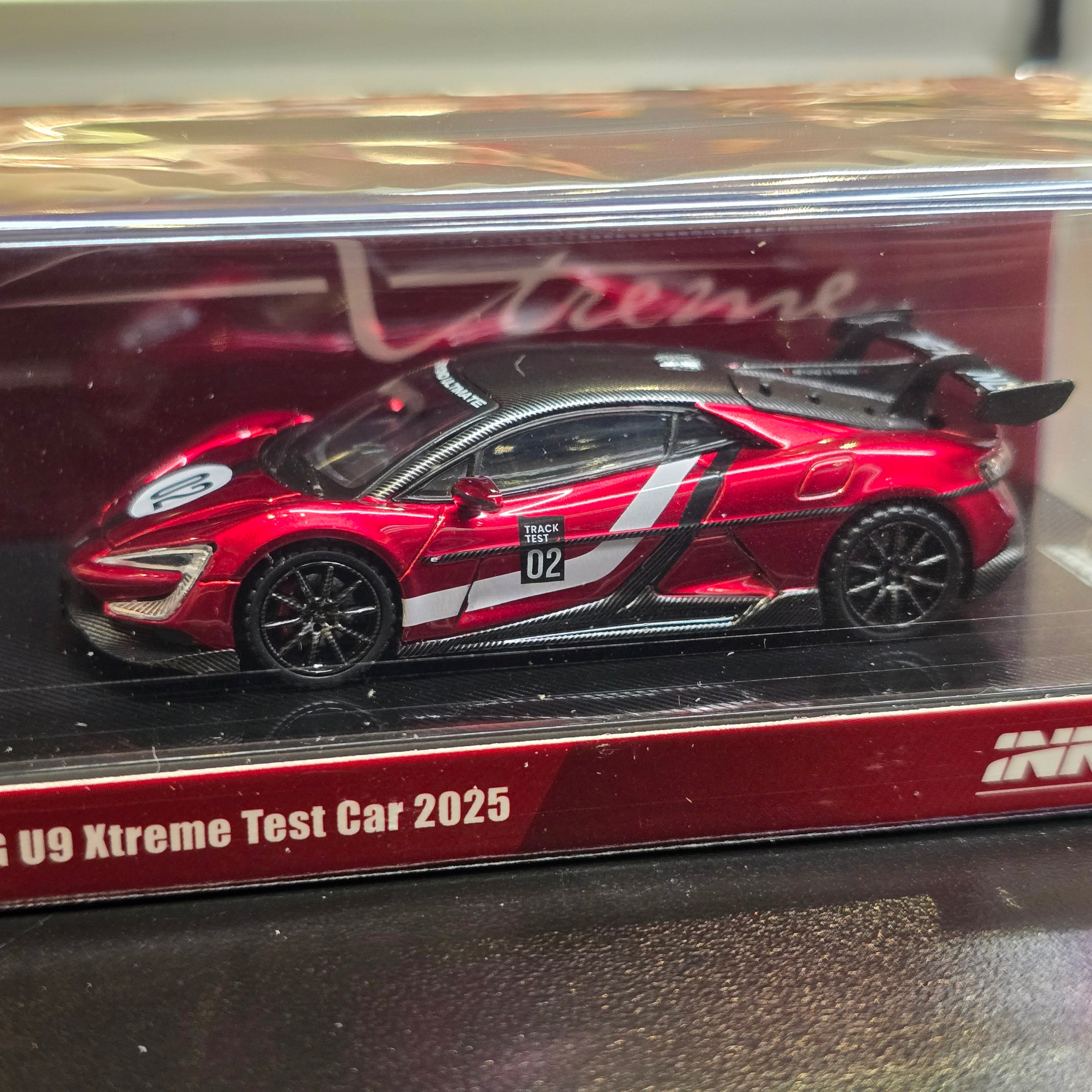 INNO64 1/64 YANGWANG U9 Nurburgring Test Car 2025 "World Fastest EV Supercar"