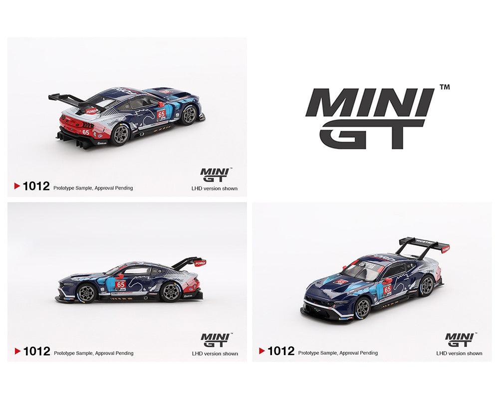 Mini GT 1:64 Ford Mustang GT3 #65 Ford Multimatic Motorsports 2024 IMSA Daytona 24 Hrs