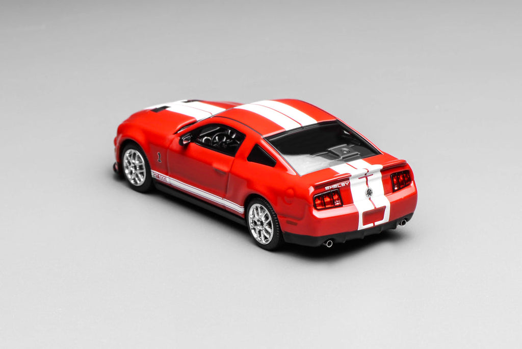 Motorhelix x Greenlight 1/64 Ford Mustang Shelby GT500 2007 RED GL-1251005A