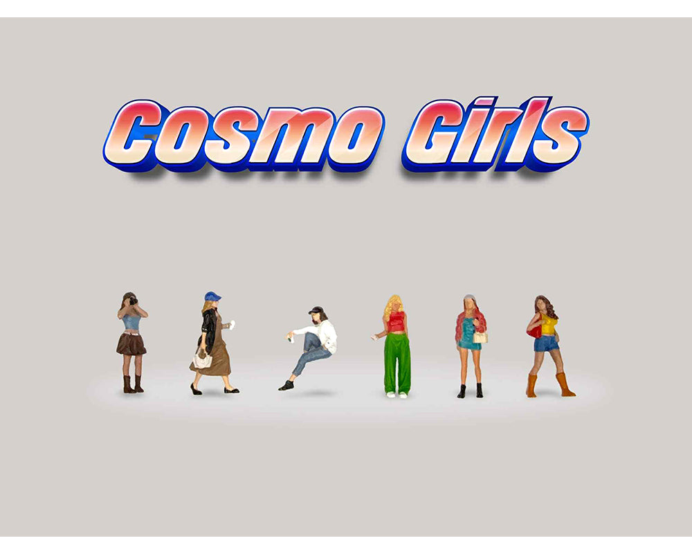American Diorama 1:64 Figures Cosmo Girls – MiJo Exclusives
