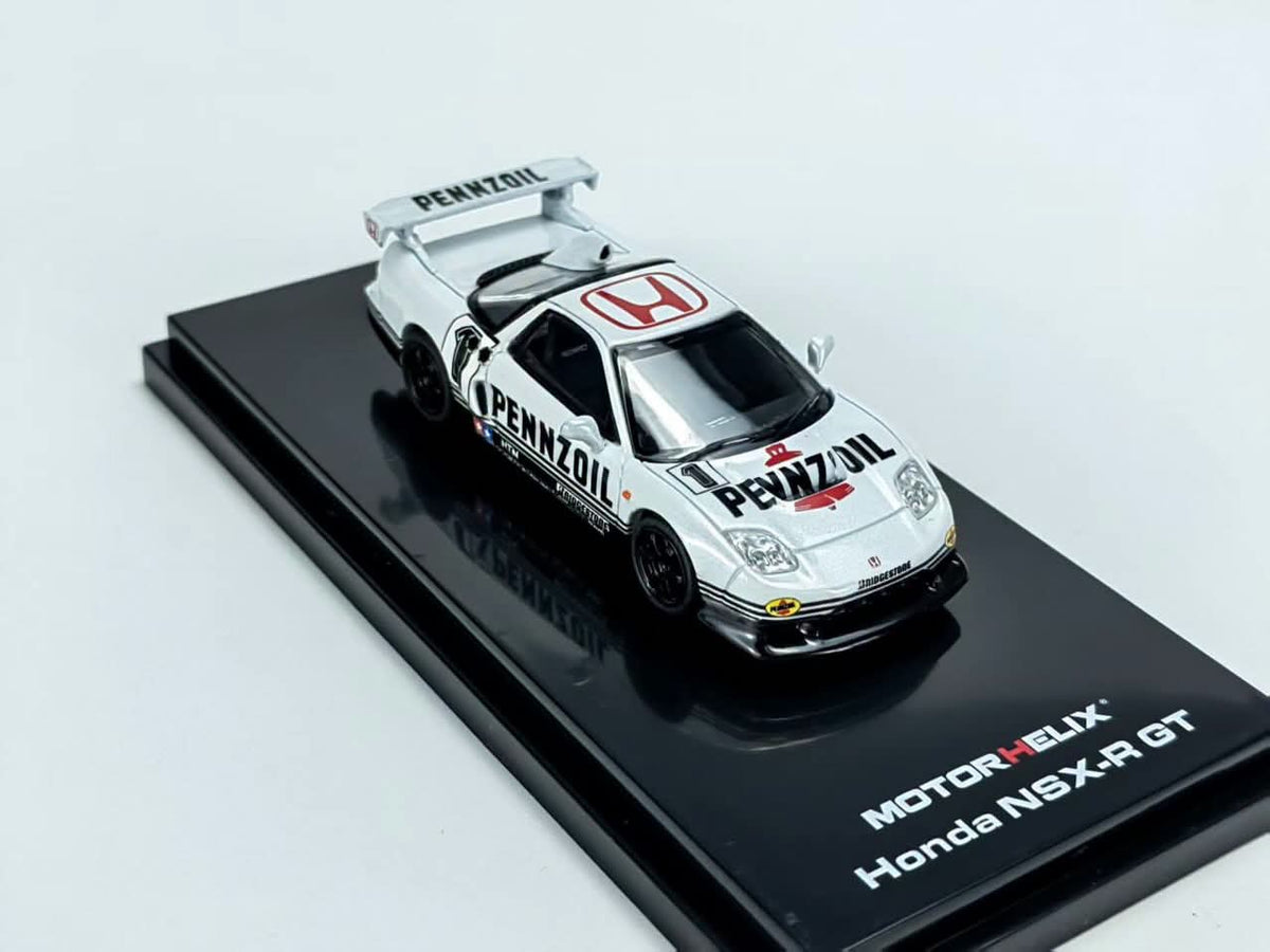 Motorhelix 1:64 Honda NSX-R GT x PENNZOIL | Hong Kong MINICARSHOP Exclusive
