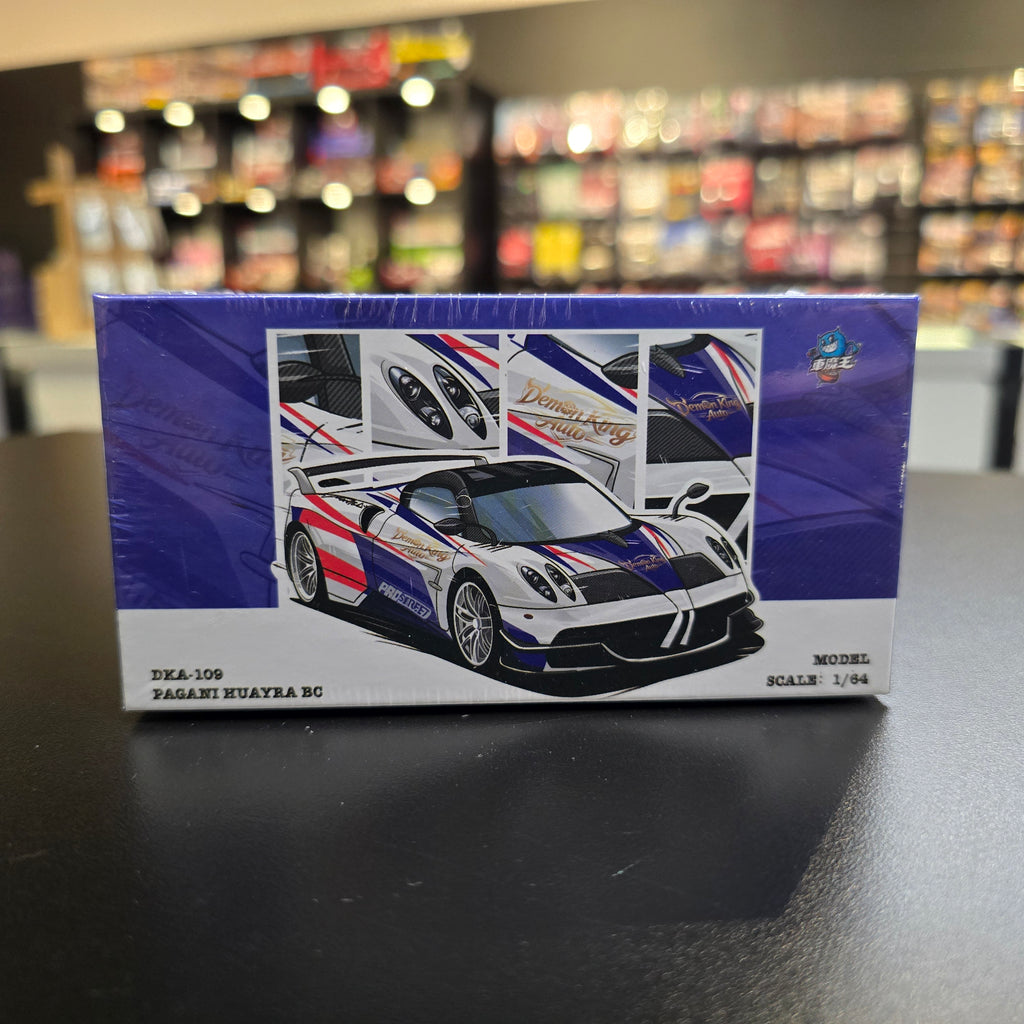 Demon King 1:64 Pagani Huayra BC TMCS 2026 Exclusive Malaysia Flag Livery
