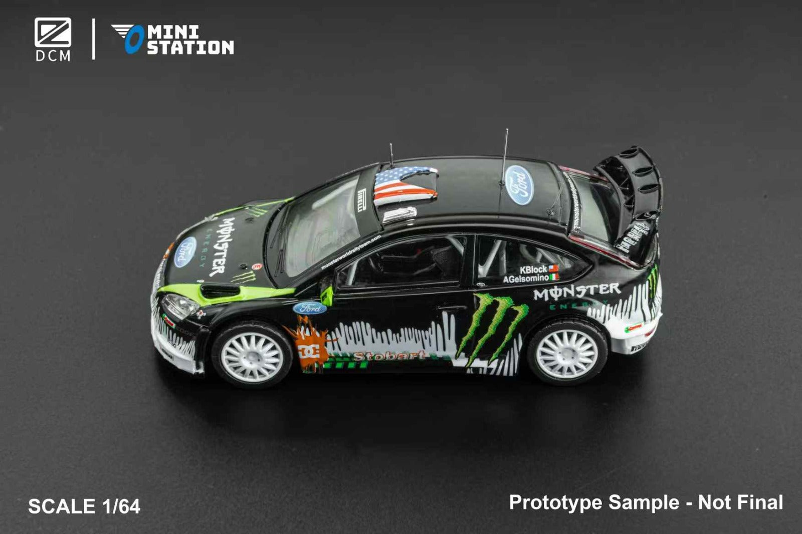 DCM & Mini Station 1:64 Ford Focus RS Ken Block Number 43