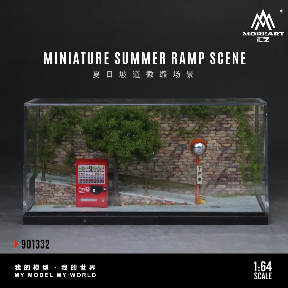 MoreArt 1:64 MINIATURE SUMMER RAMP SCENE MO901332