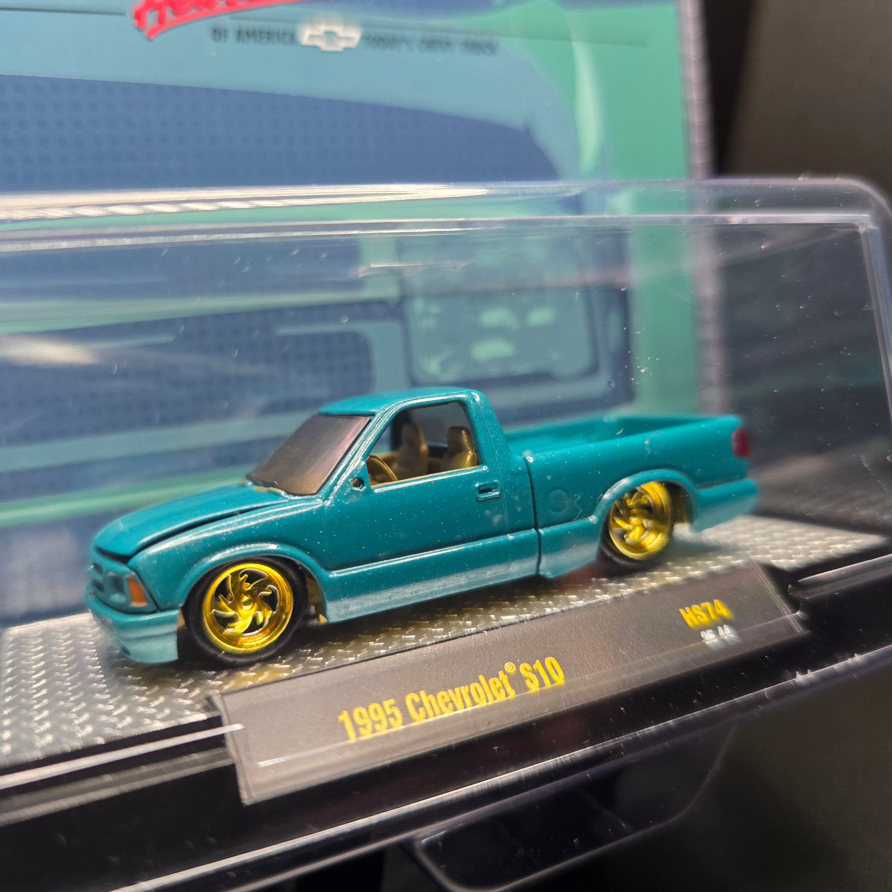 CHASE M2 Machines 1:64 1995 Chevrolet S10 Custom – Hobby Exclusive