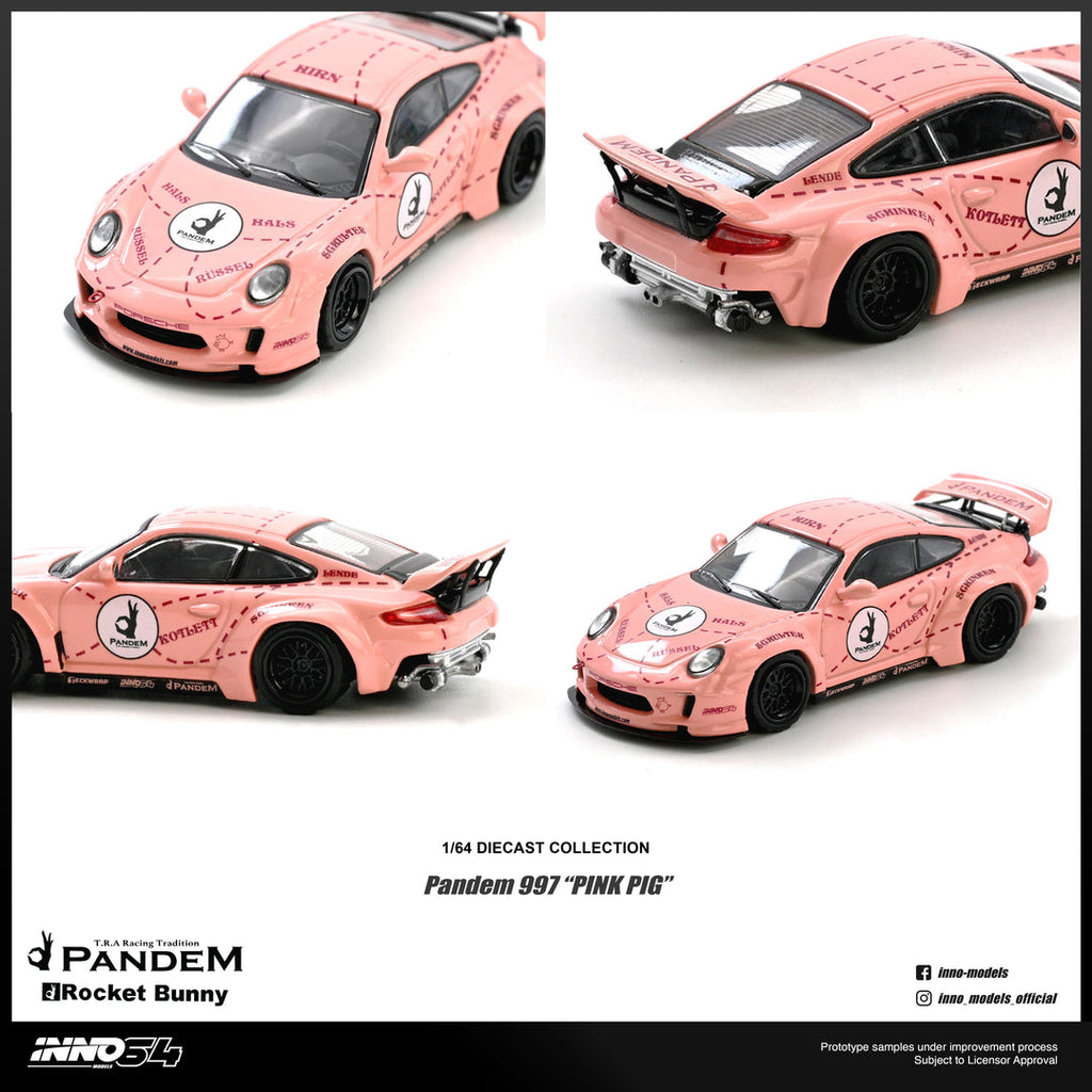 INNO64 1/64 PANDEM 997 "PINK PIG"
IN64-997P-PPIG