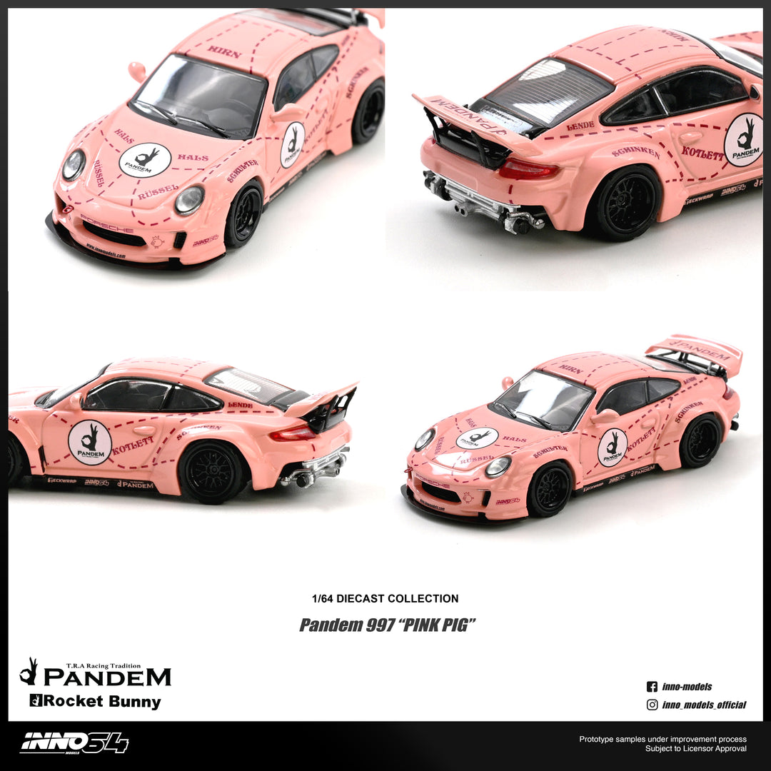 INNO64 1/64 PANDEM 997 "PINK PIG"
IN64-997P-PPIG