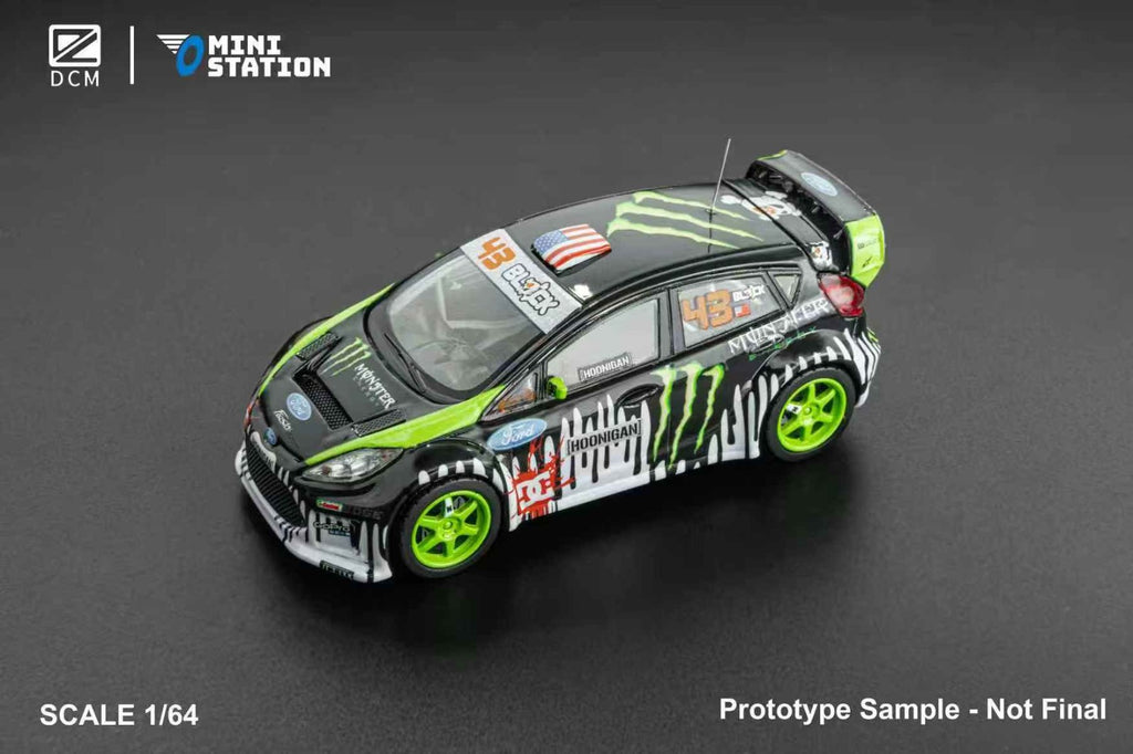 DCM & Mini Station 1:64 Ford Fiesta ST Ken Block Number 43