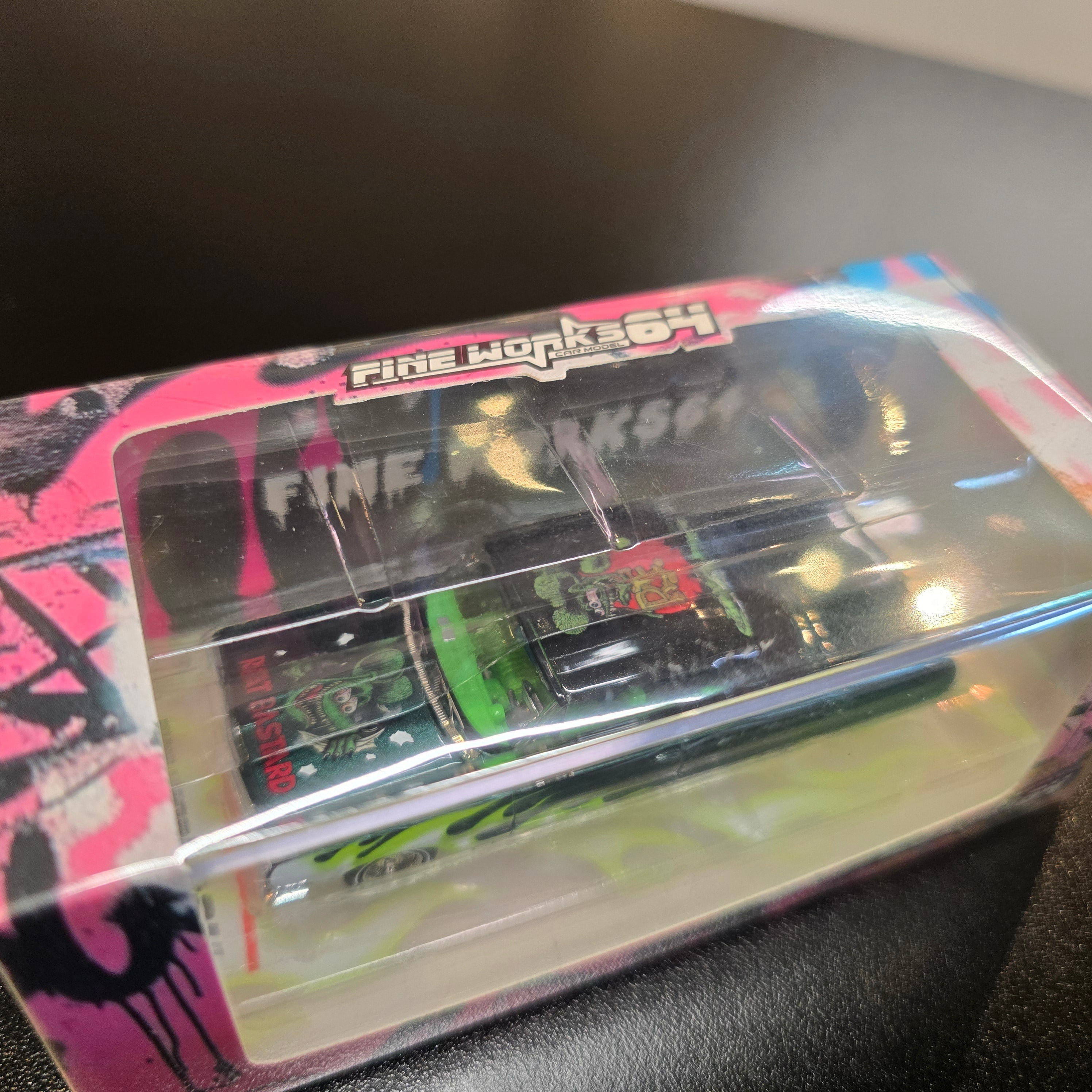 Fine Works 64 Chevrolet Impala West Coast Bouncing Cars Rat Fink 1/64
