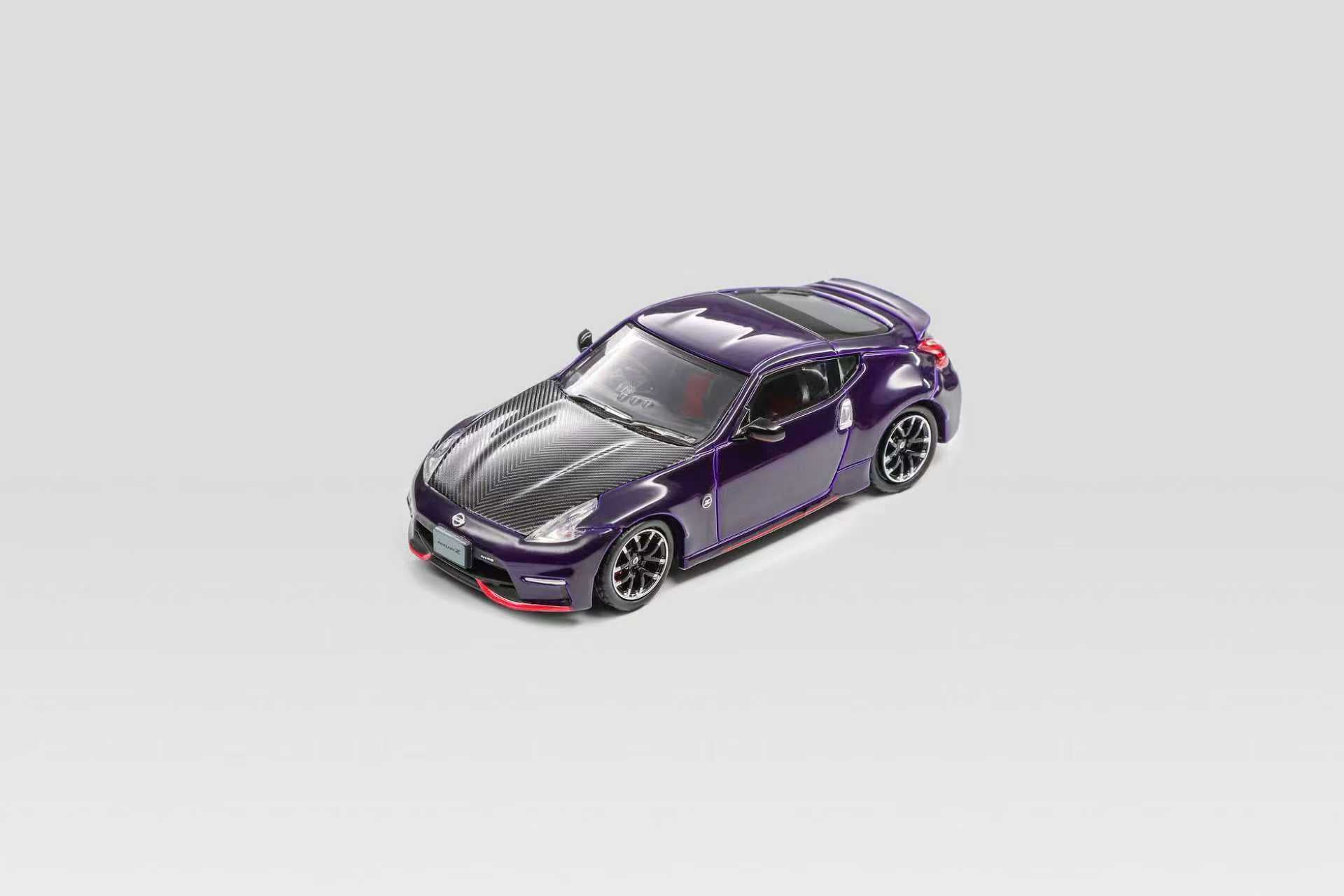 Fuji 1/64 Fairlady Z 370Z Nismo Version Purple Carbon Cover