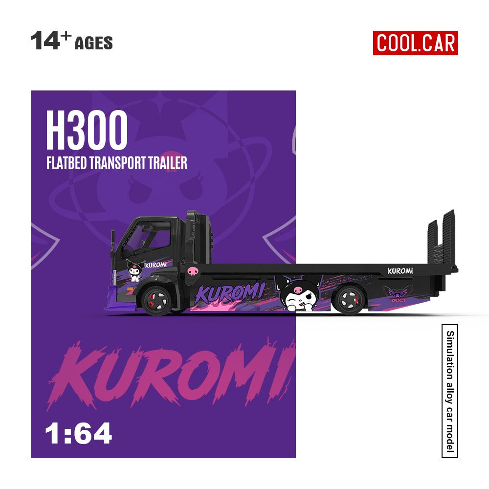 Coolcar 1:64 H300 Car Transport Hauler Kurami Livery