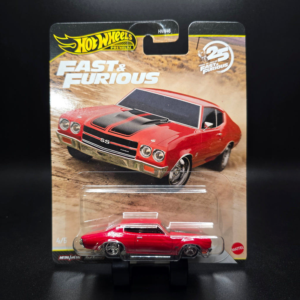 Hot Wheels Fast and Furious 1970 Chevrolet Chevelle SS 25th Anniversary