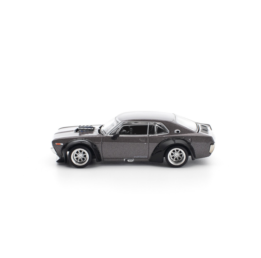 POP RACE 1/64 LAUREL C130 METALLIC GREY PR640304