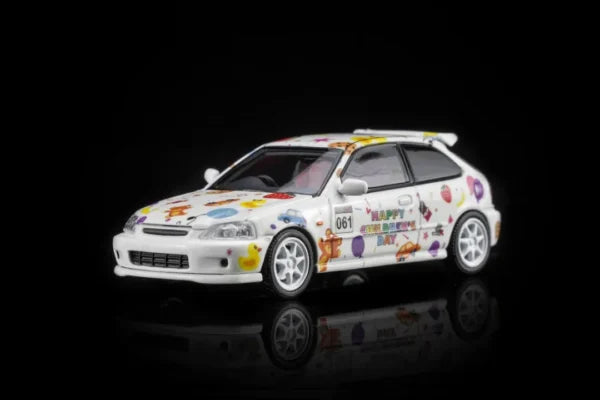 MOTORHELIX 1/64 Honda Civic TYPE R (EK9) Children‘s Day Limited Edition M65023