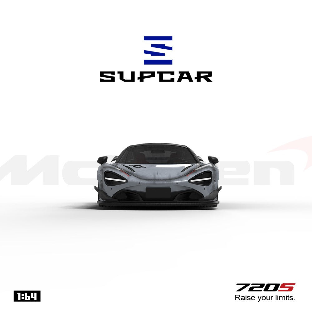 Supcar 1:64 Mclaren 720S Grey Shadow