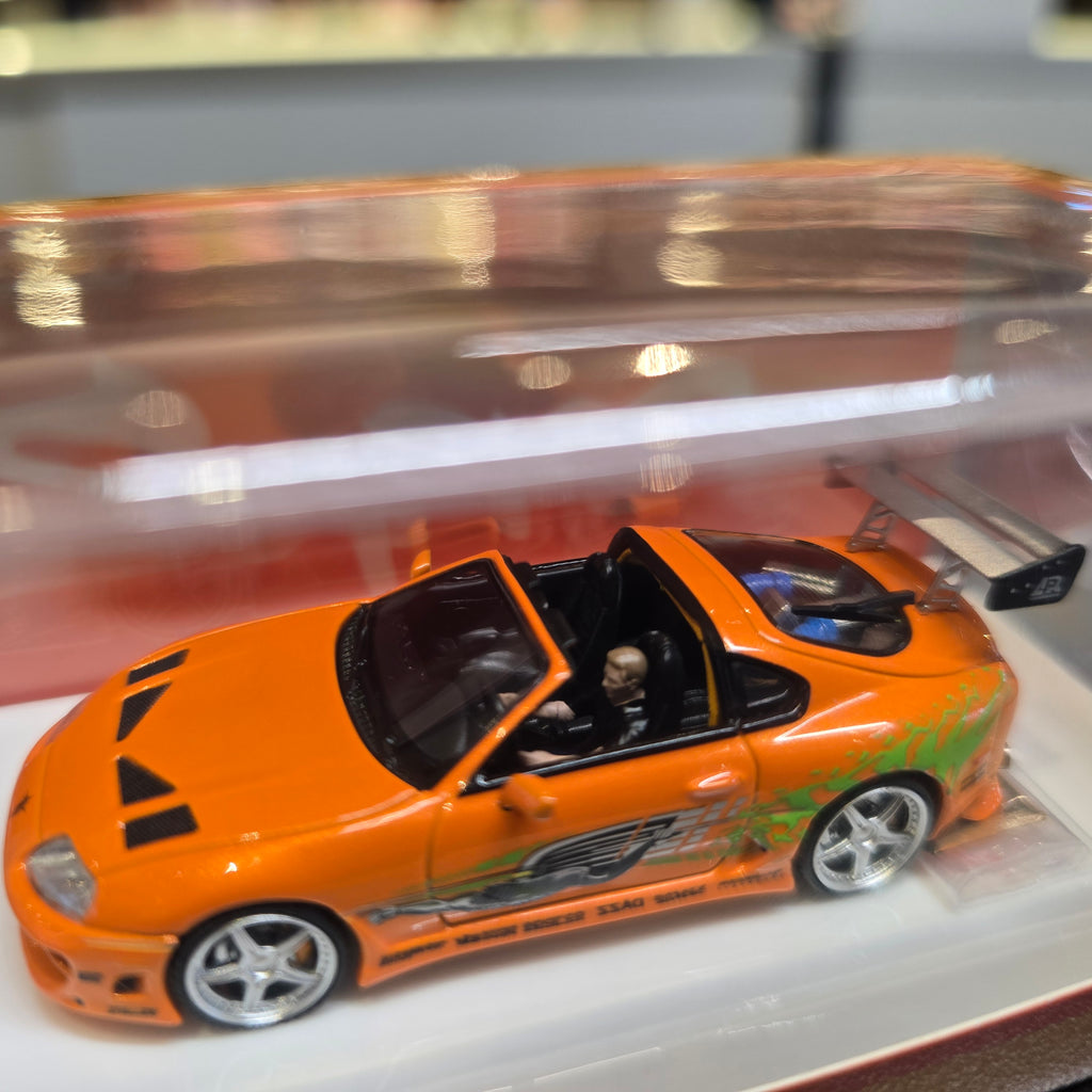 Fast Speed Fast and Furious Supra with Brian Figure