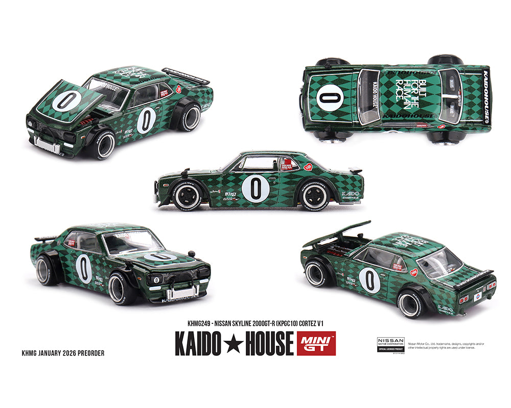 Kaido House 1:64 Nissan Skyline 2000GT-R (KPGC10) Cortez V1 249