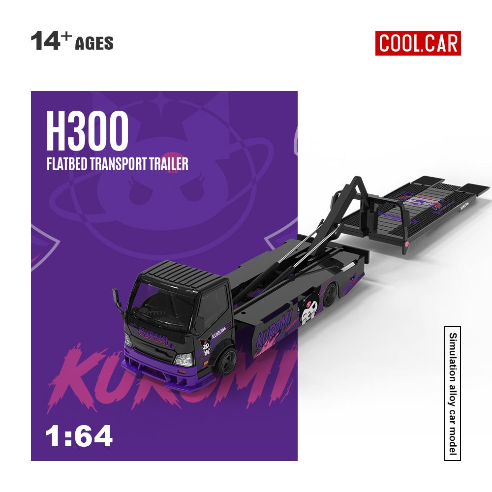 Coolcar 1:64 H300 Car Transport Hauler Kurami Livery