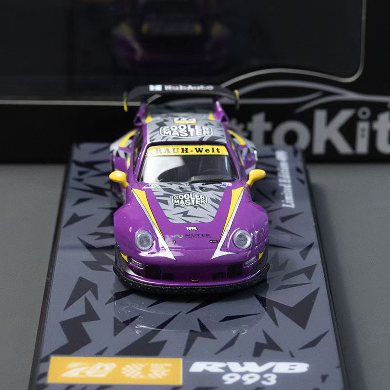 Motokit 1/64 diecast model car, RWB modified, limited edition of 499 each Cooler Master