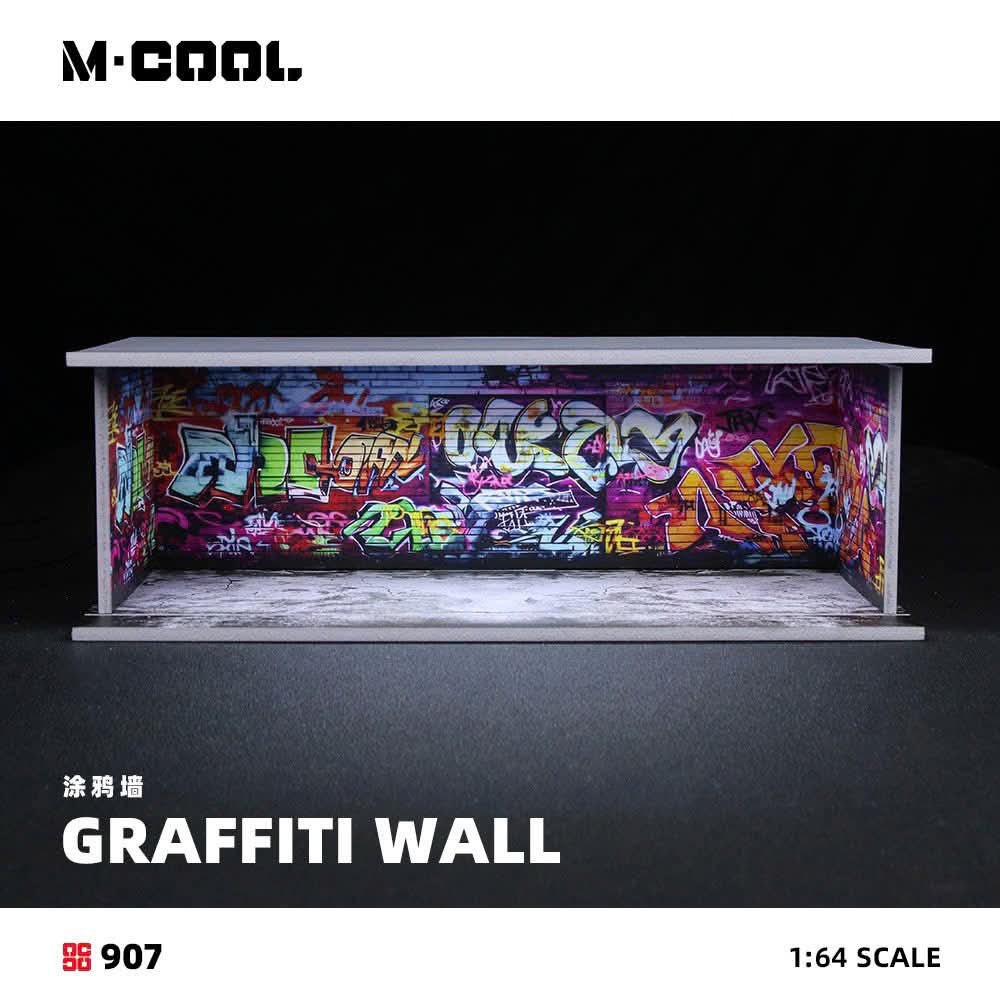 M-Cool Graffiti Scene Lighting Diorama