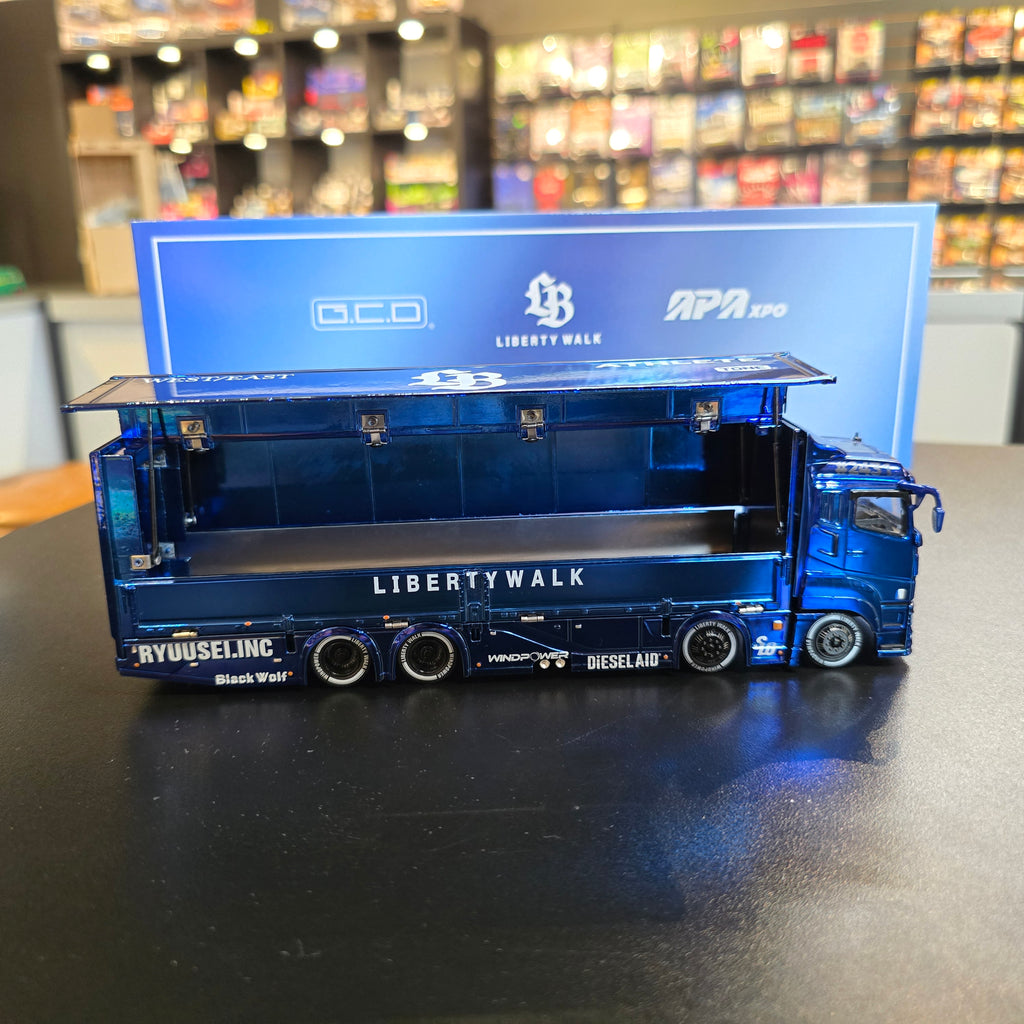 GCD 1/64 LBWK LB-Truck Fuso Super Great 2025 Foshan APA XPO Exclusive KS-073-577