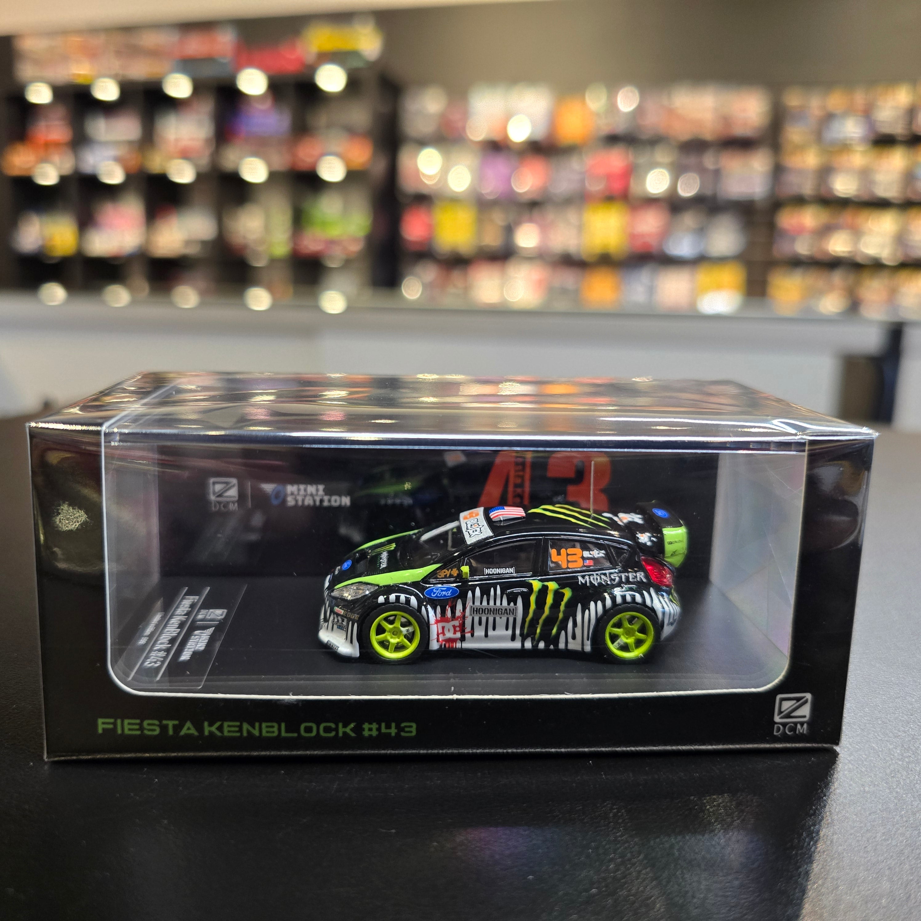 DCM & Mini Station 1:64 Ford Fiesta ST Ken Block Number 43