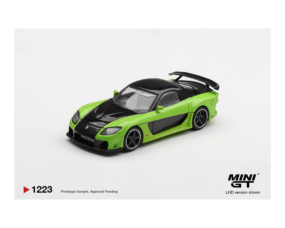 Mini GT 1:64 Mazda RX-7 VeilSide Fortune7- Green #1223