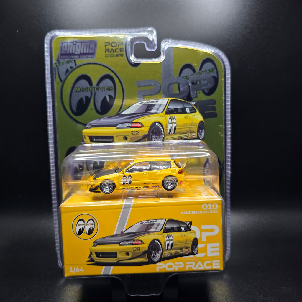 Pop Race Enigma Exclusive Mooneyes Pandem Civic EG6 V1.5 #010