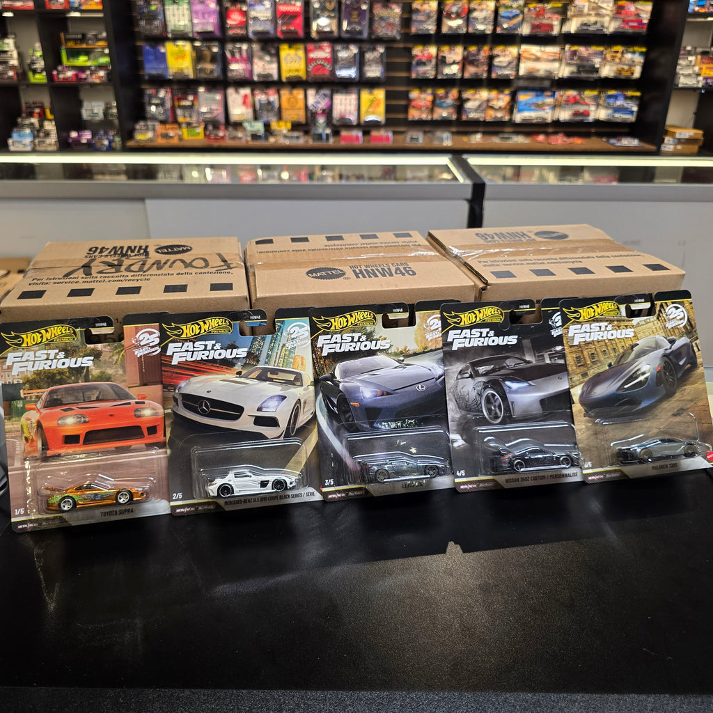 *CASE* Hot Wheels 1:64 Fast & Furious 25Th Anniversary Premium 2026 R Assortment 10 Cars
