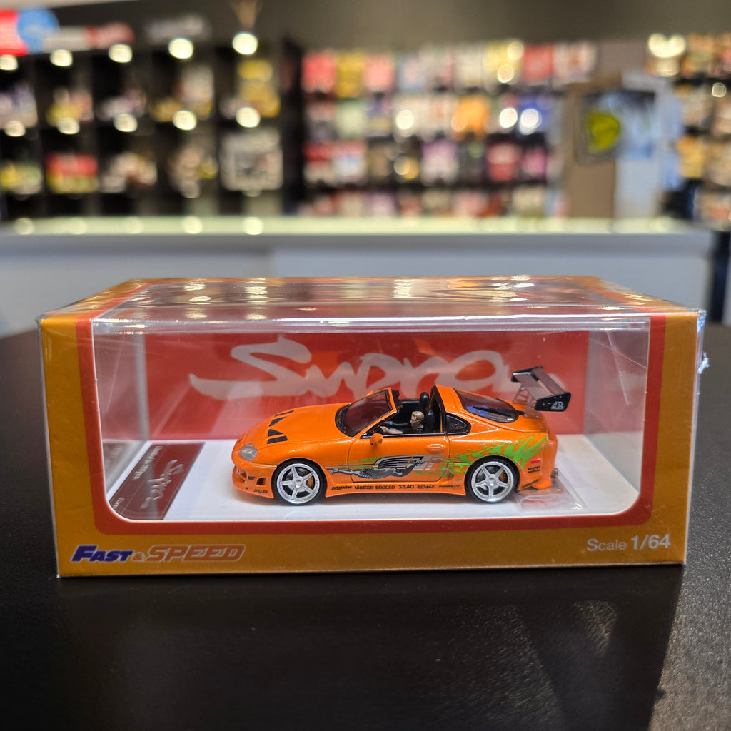 Fast Speed Fast and Furious Supra with Brian Figure