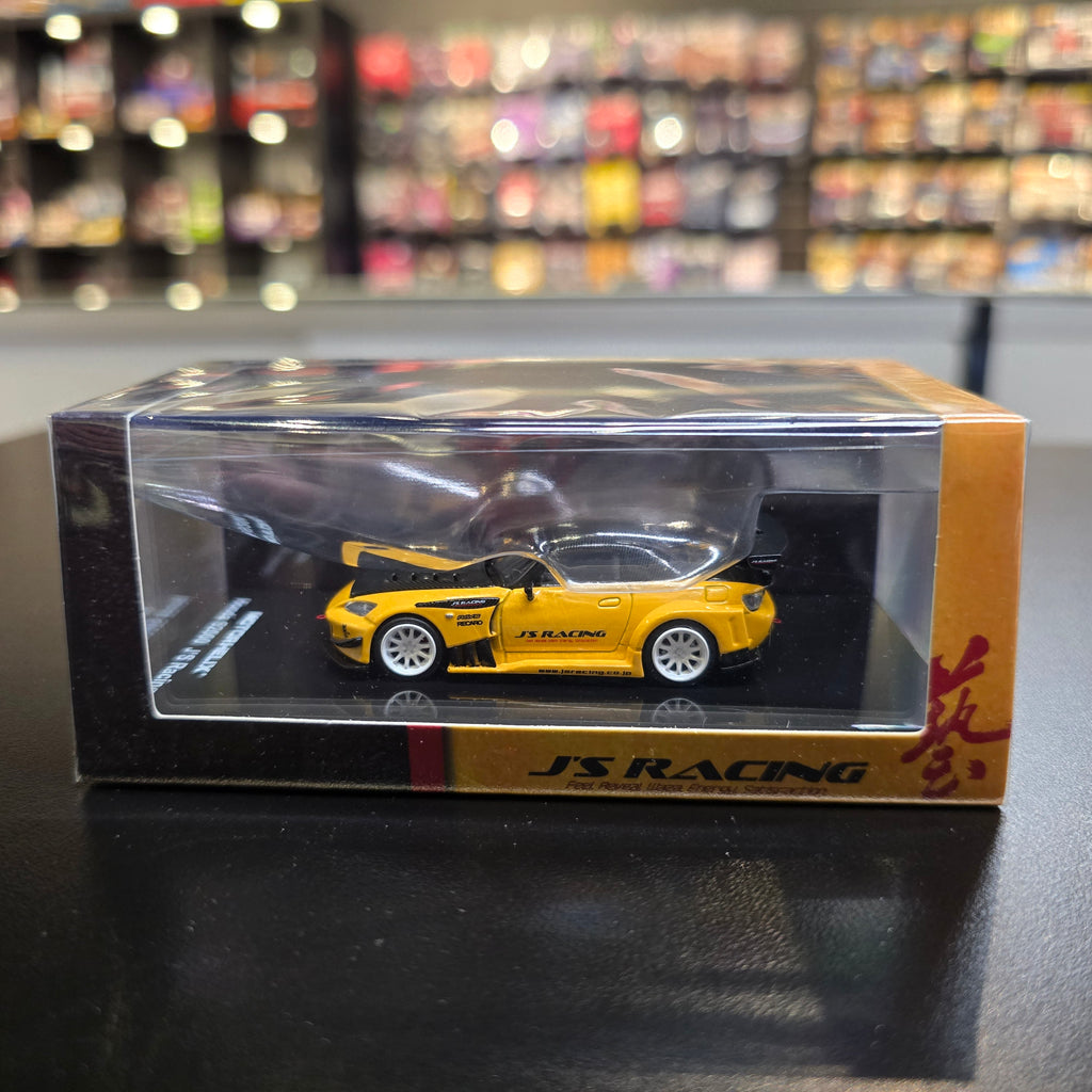 Motorhelix 1/64 Honda S2000 J‘s Racing New Indy Yellow Pearl