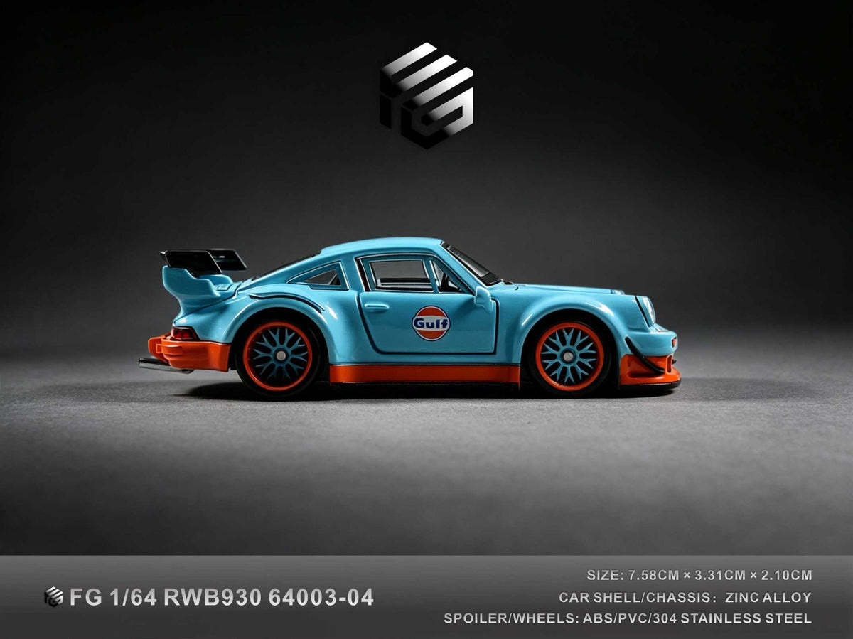 FG 1:64 RWB 930 Fully Opening Parts Gulf Livery