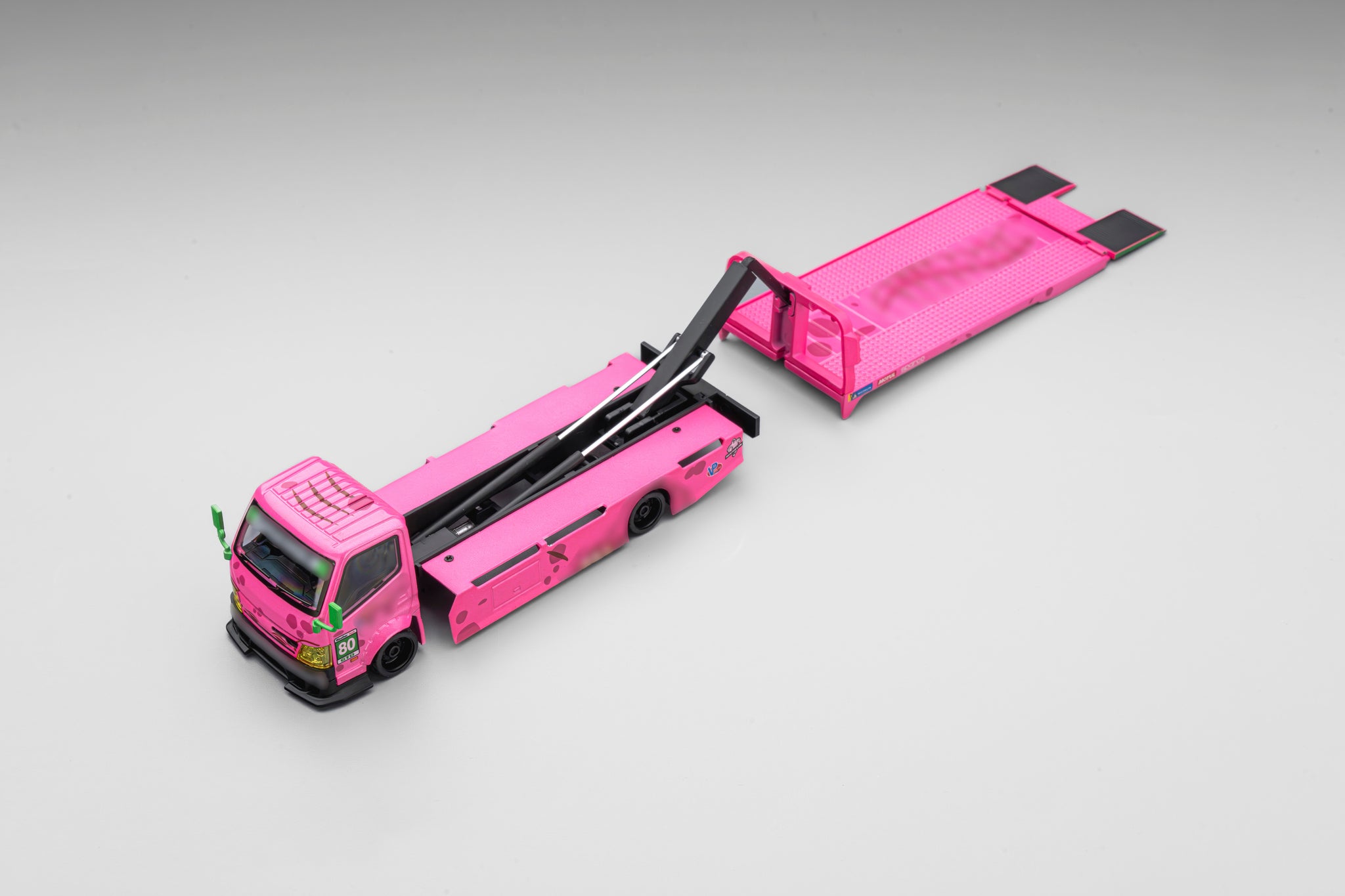 Mega Gear 1/64 Custom Hauler Pink Dino Roxy